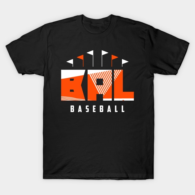 BAL Baseball Ballpark T-Shirt by funandgames